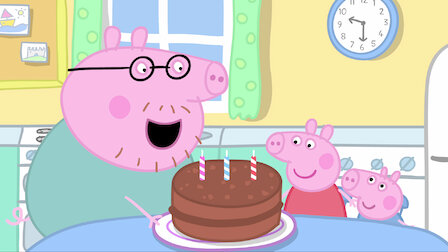 Watch Mummy Pig's Birthday / The Tooth Fairy / The New Car / Treasure Hunt. Episode 6 of Season 1.